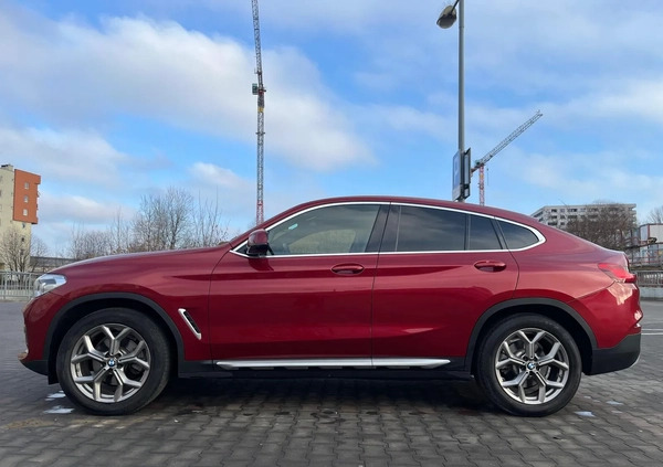 BMW X4 cena 212900 przebieg: 37000, rok produkcji 2021 z Kraków małe 352